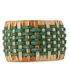 Juliska Woven Napkin Ring In Green