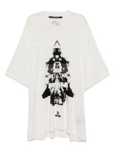 Julius Anima Over T-shirt In Neutrals