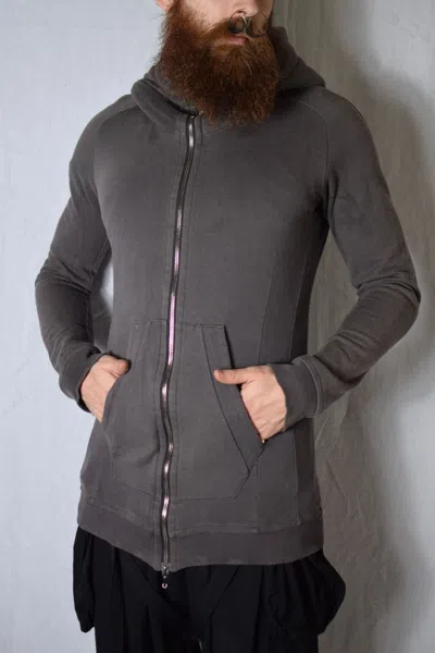 Pre-owned Julius Aw09 Protection_ism Hoodie - 277cum10 In Brown