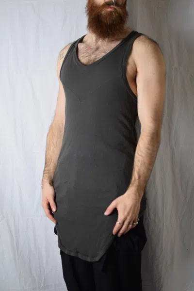 Pre-owned Julius Aw14 Glitch Tank - 477cum5