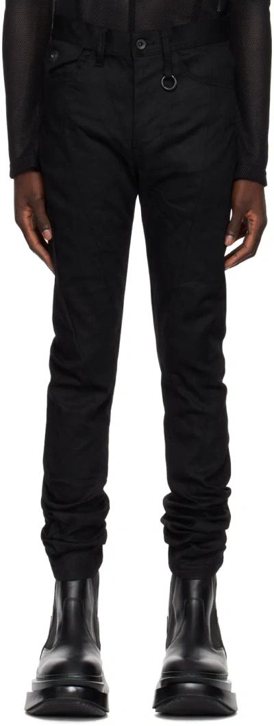 Julius Black Arched Skinny Jeans