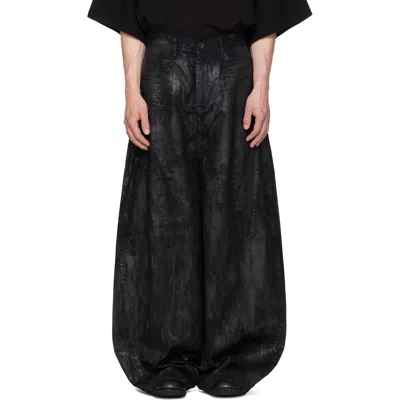 Julius Black Coated Dk Jeans