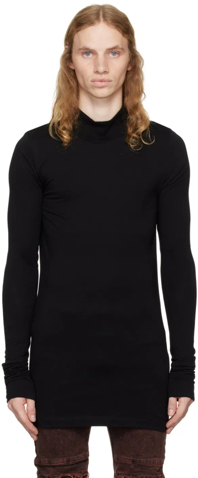 Julius Black Cotton & Rayon T-shirt