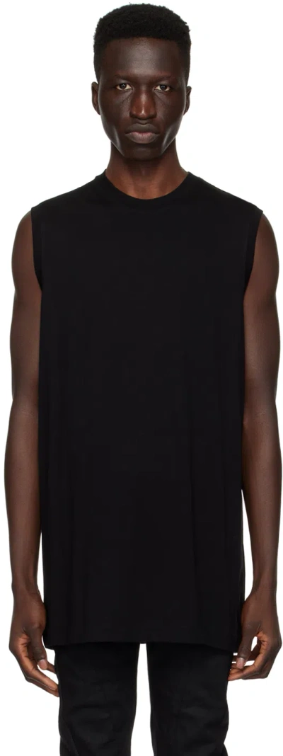 Julius Black Crewneck Tank Top