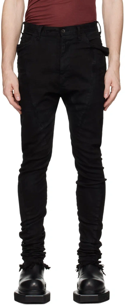 Julius Black Degraded Punk Slim Jeans