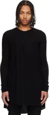 Julius Black Deploy Long-sleeve T-shirt In Black