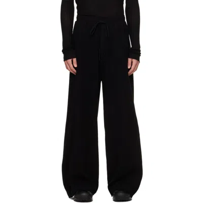 Julius Black Dk Wide Sweatpants