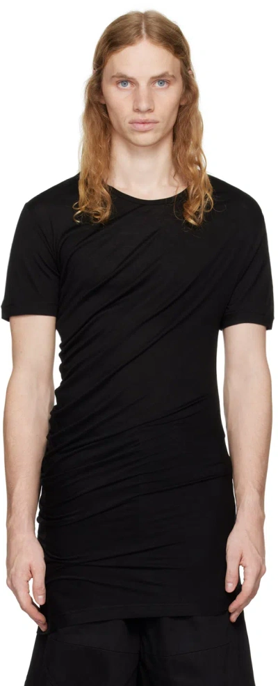 Julius Black Drape T-shirt