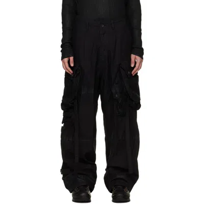 Julius Black Gas Mask Pants