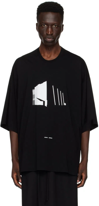 Julius Black Printed T-shirt