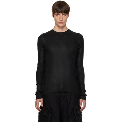 Julius Black Skinny Sweater