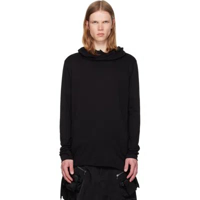 Julius Black Top Hoodie