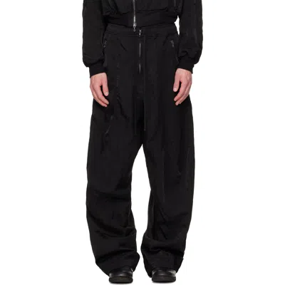 Julius Black Tourer Wide Trousers