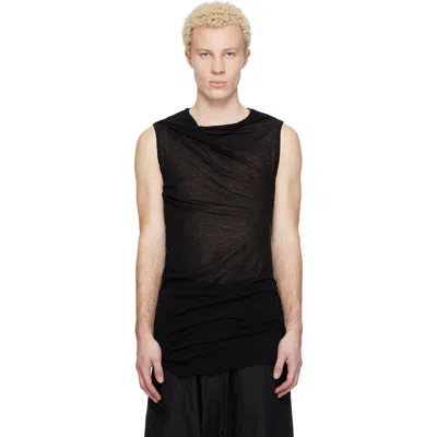 Julius Black Twist Neck T-shirt
