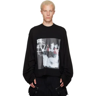 Julius Black 'valis' Long Sleeve Over T-shirt
