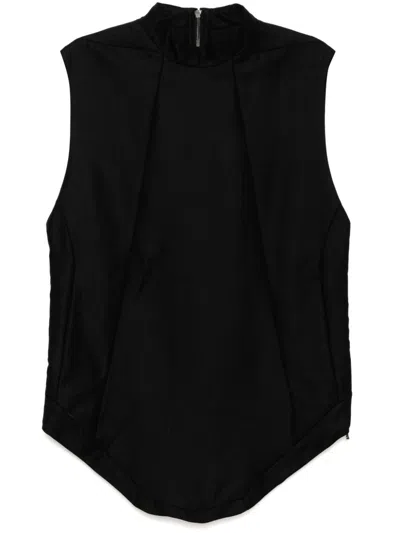 Julius Black Vest Jacket