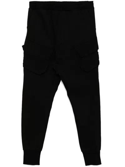 Julius Cotton Trousers In Black