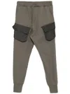 Julius Cotton Trousers In Grey