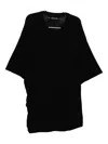 Julius Draped T-shirt In Black