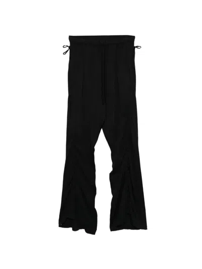 Julius Drawstring Trousers In Black