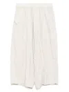 Julius Hose Mit Kordelzug In Weiss
