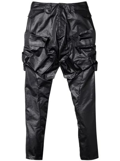Julius Gasmask Cargohose In Schwarz
