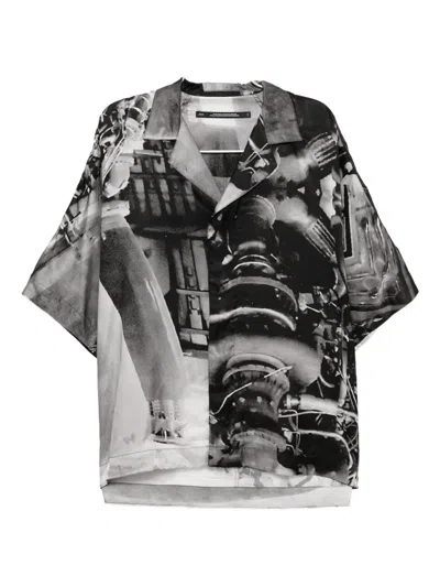 Julius Glide Shirt In Gray