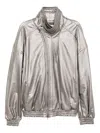 Julius Glittered Jacket In Silver