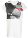 Julius White Printed T-shirt In White