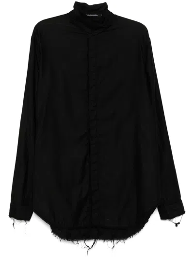 Julius Grunge Shirt In Black