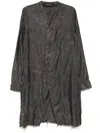 Julius Grunge Thobe Shirt In Grey