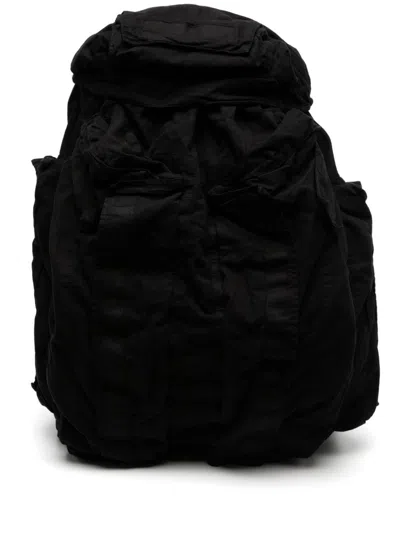 Julius Hellion Backpack In Black