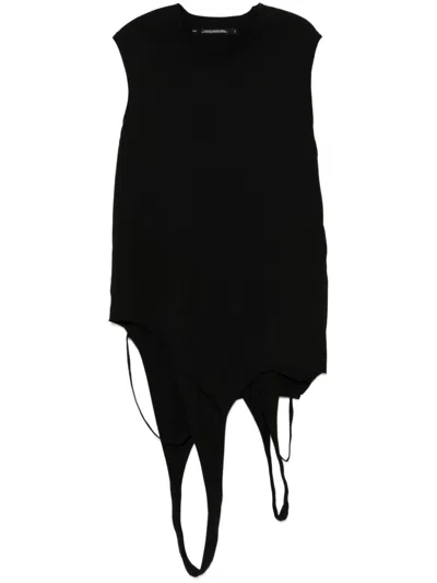 Julius Loop Tank Top In Black
