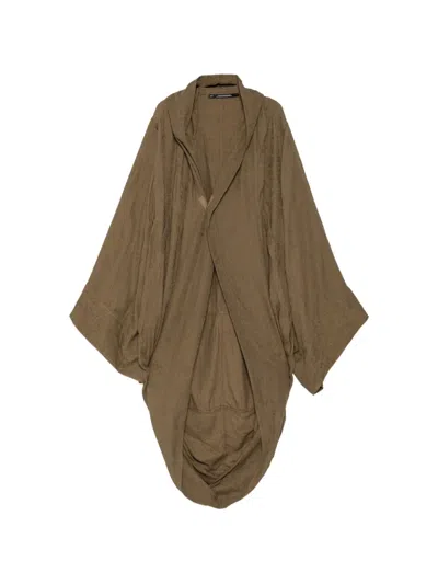 Julius Monk Coat In Brown