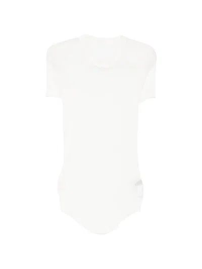 Julius Ribbed T-shirt In White