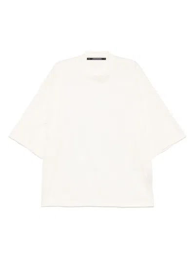 Julius Short Sleeves T-shirt In White