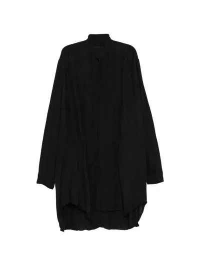 Julius Side Flow Shirt In Black