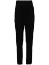 Julius Straight-leg Trousers In Black