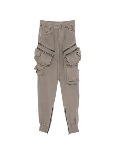Julius Tactical Jogger Pants In Brown