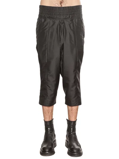 Julius Tailored Silk And Wool Trousers In Gray