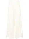 Julius Tapered Trousers In White