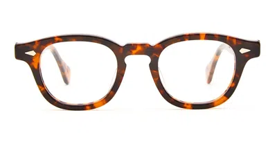 Julius Tart Optical Ar 46x22 - Tortoise Rx Glasses In Gray