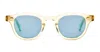 Julius Tart Optical Round-frame Sunglasses In Giallo