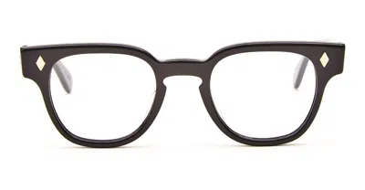 Julius Tart Optical Bryan 46x22 - Black Rx Glasses