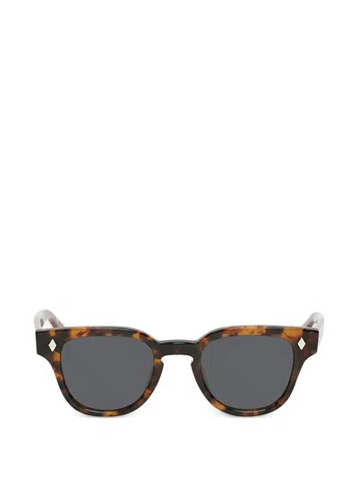 Julius Tart Optical Bryan Sunglasses In Brown