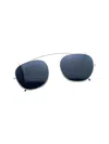 Julius Tart Optical Clip On X Ar - 46 - Silver Sunglasses