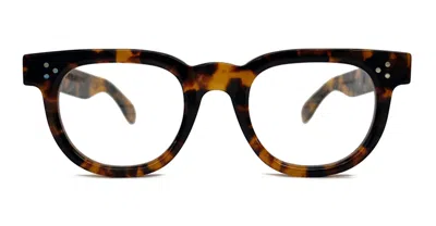 Julius Tart Optical Fdr 46x24 - Tortoise Rx Glasses In Brown
