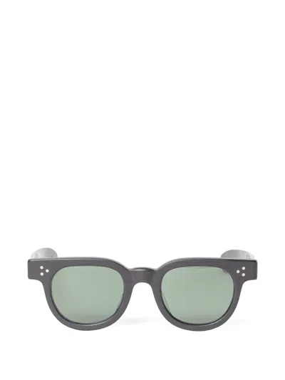 Julius Tart Optical Fdr Geometric-frame Sunglasses In Black