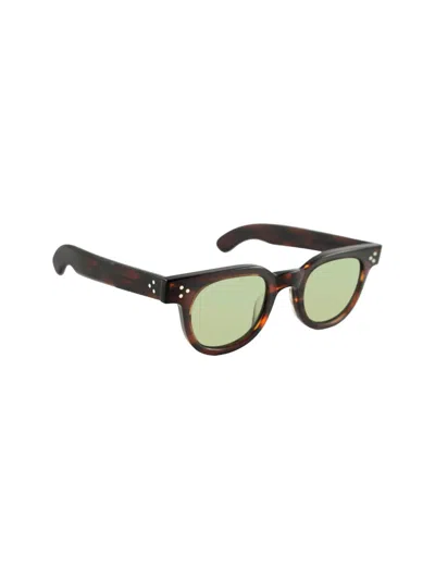 Julius Tart Optical Fdr Sunglasses In Brown