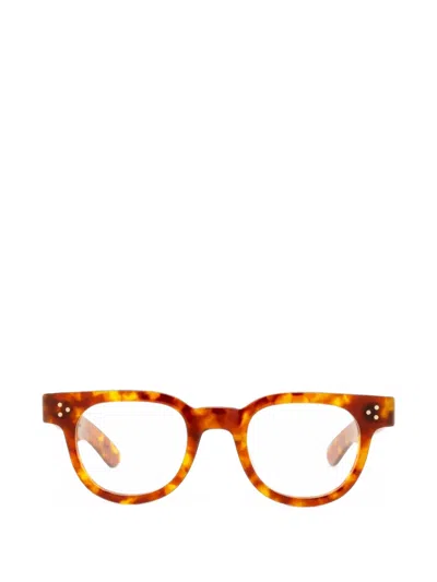 Julius Tart Optical Fdr Tortoiseshell-effect Glasses In Orange
